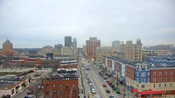 Weather camera view of Akron Beacon Journal.