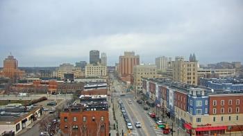 Weather camera view of Akron Beacon Journal.