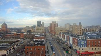 Weather camera view of Akron Beacon Journal.