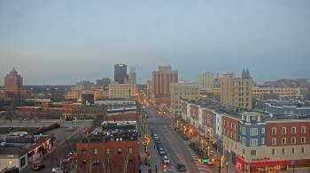 Weather camera view of Akron Beacon Journal.