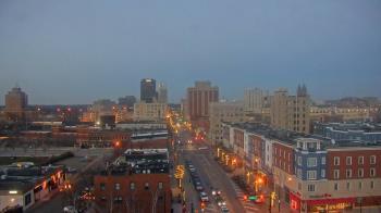 Weather camera view of Akron Beacon Journal.