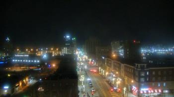 Weather camera view of Akron Beacon Journal.
