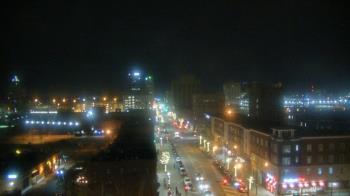 Weather camera view of Akron Beacon Journal.