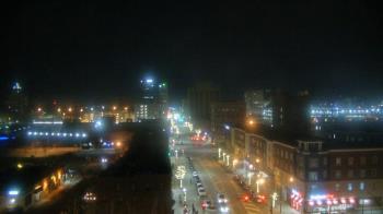 Weather camera view of Akron Beacon Journal.