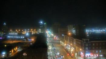 Weather camera view of Akron Beacon Journal.