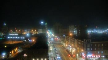 Weather camera view of Akron Beacon Journal.