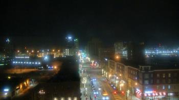 Weather camera view of Akron Beacon Journal.