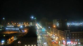 Weather camera view of Akron Beacon Journal.