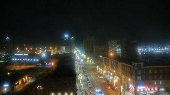 Weather camera view of Akron Beacon Journal.