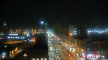 Weather camera view of Akron Beacon Journal.