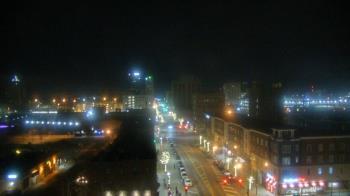 Weather camera view of Akron Beacon Journal.