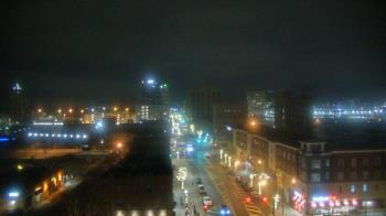 Weather camera view of Akron Beacon Journal.