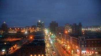 Weather camera view of Akron Beacon Journal.