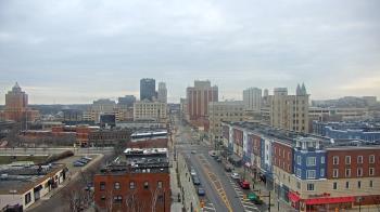 Weather camera view of Akron Beacon Journal.