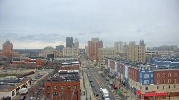 Weather camera view of Akron Beacon Journal.