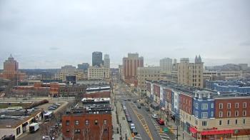 Weather camera view of Akron Beacon Journal.