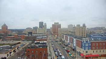 Weather camera view of Akron Beacon Journal.