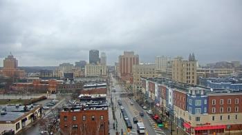 Weather camera view of Akron Beacon Journal.