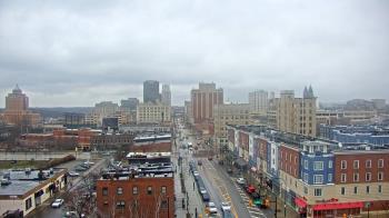 Weather camera view of Akron Beacon Journal.