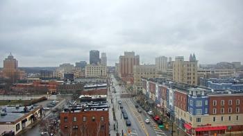 Weather camera view of Akron Beacon Journal.