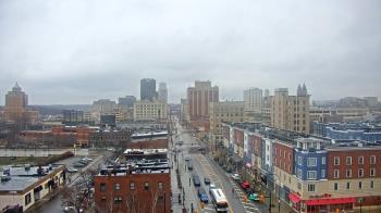 Weather camera view of Akron Beacon Journal.