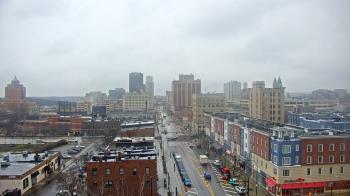 Weather camera view of Akron Beacon Journal.