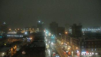 Weather camera view of Akron Beacon Journal.