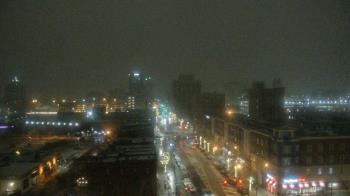 Weather camera view of Akron Beacon Journal.