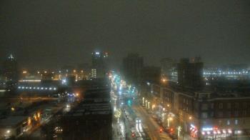Weather camera view of Akron Beacon Journal.