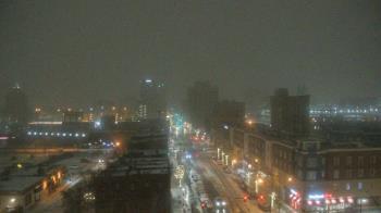 Weather camera view of Akron Beacon Journal.