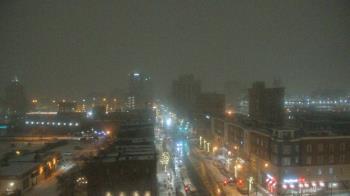 Weather camera view of Akron Beacon Journal.