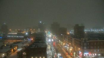 Weather camera view of Akron Beacon Journal.