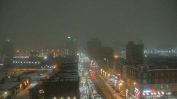 Weather camera view of Akron Beacon Journal.