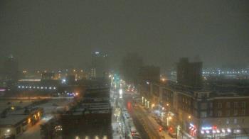Weather camera view of Akron Beacon Journal.