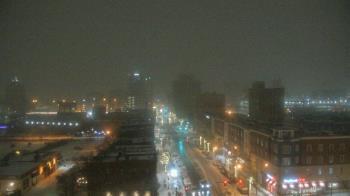 Weather camera view of Akron Beacon Journal.