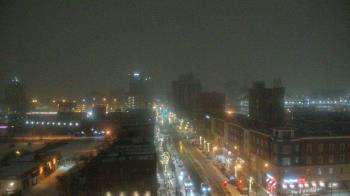 Weather camera view of Akron Beacon Journal.