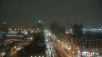 Weather camera view of Akron Beacon Journal.