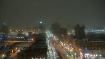 Weather camera view of Akron Beacon Journal.