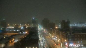 Weather camera view of Akron Beacon Journal.