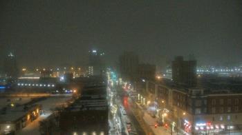 Weather camera view of Akron Beacon Journal.