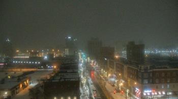 Weather camera view of Akron Beacon Journal.