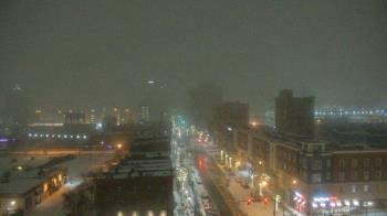Weather camera view of Akron Beacon Journal.