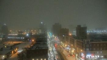 Weather camera view of Akron Beacon Journal.