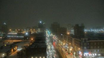 Weather camera view of Akron Beacon Journal.