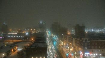 Weather camera view of Akron Beacon Journal.