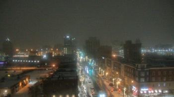 Weather camera view of Akron Beacon Journal.