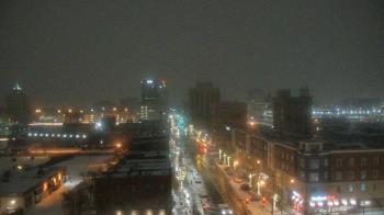 Weather camera view of Akron Beacon Journal.
