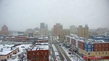 Weather camera view of Akron Beacon Journal.