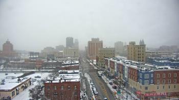 Weather camera view of Akron Beacon Journal.