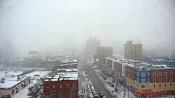 Weather camera view of Akron Beacon Journal.